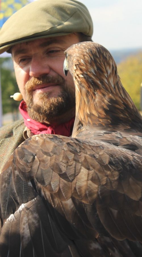 eagle man predator