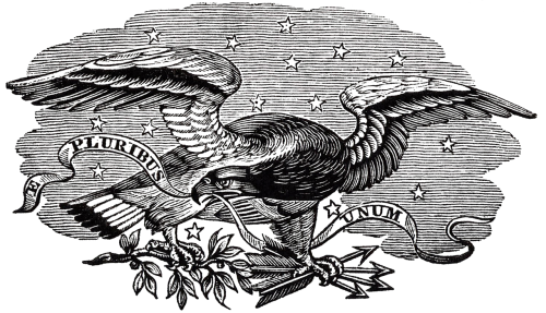 eagle black decorative