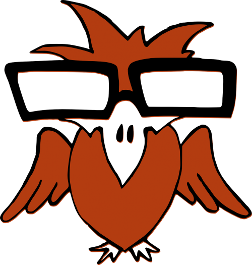 eagle glasses cartoon