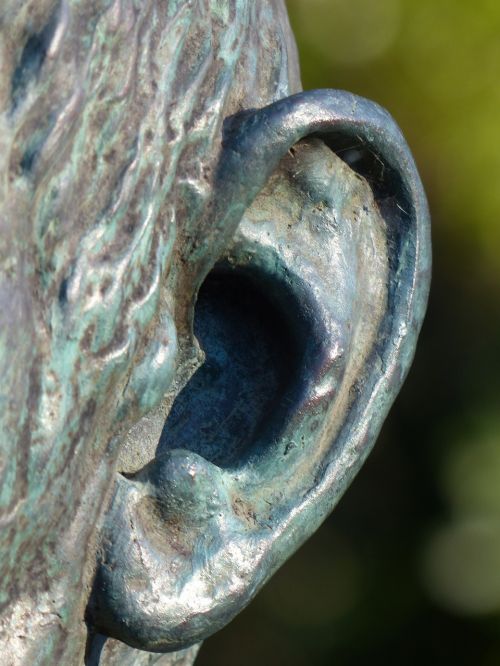 ear statue figure