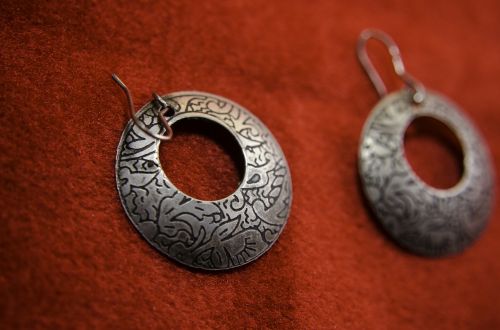 earrings indian silver