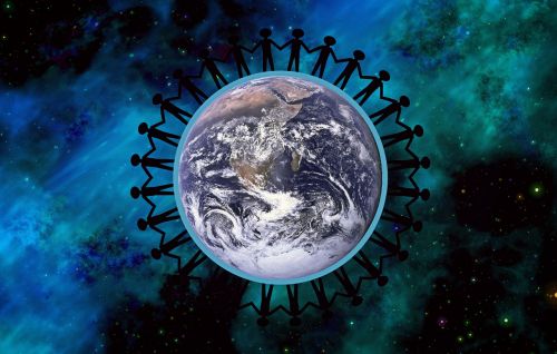 earth peace together