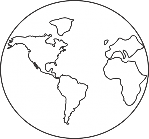 earth world map world