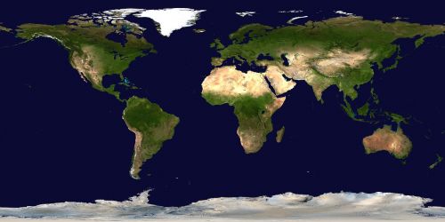 earth nasa map