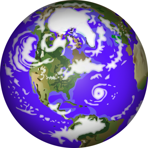 earth planet globe