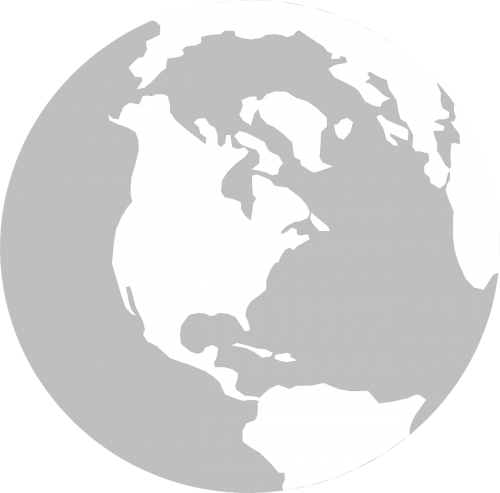 earth globe america