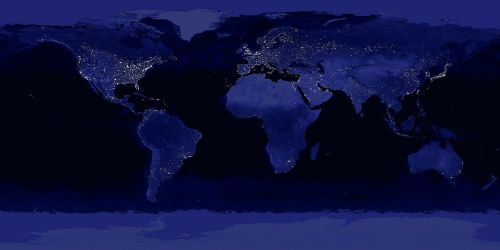 earth world lighting