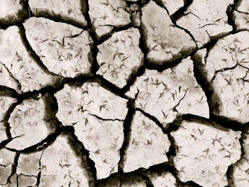 earth drought cracked