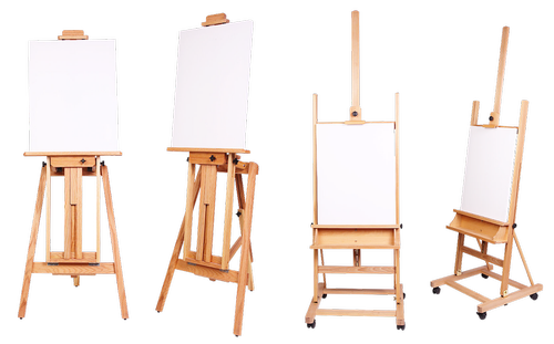 easel  machine  the identity of the artist