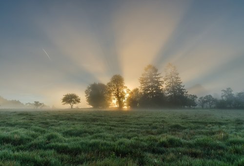 east słonca  landscape  morning