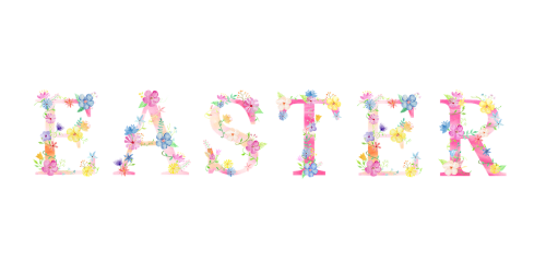 easter spring transparent background