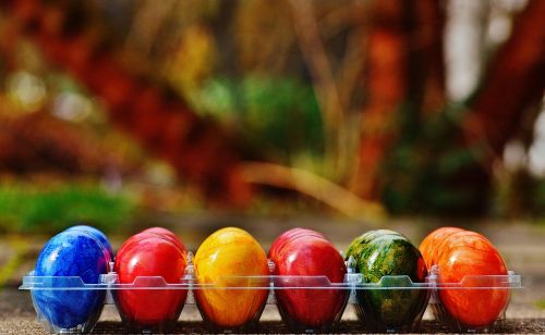 easter easter eggs colorful