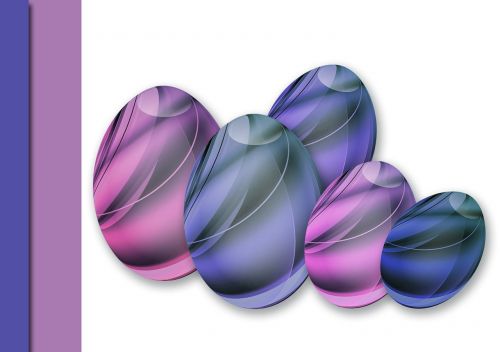 easter easter eggs purple