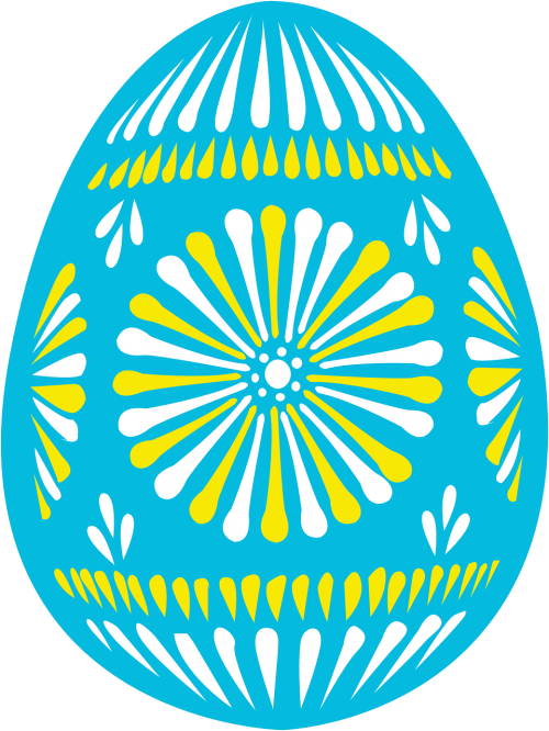 easter egg decorated