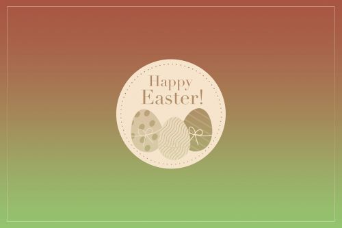 easter happy easter greeting card