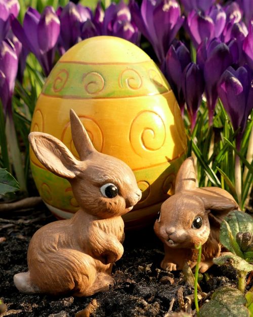 easter easter bunny figures
