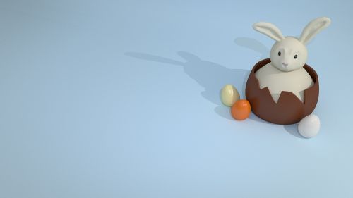 easter bunny chocolate egg