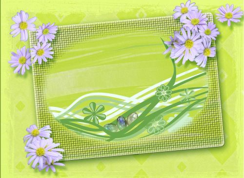 easter background greeting card