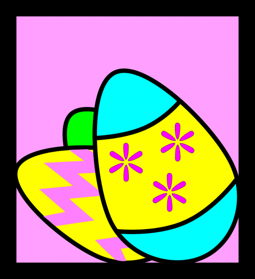 easter eggs celebration