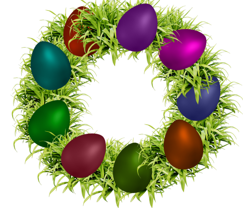 easter green leaves png image