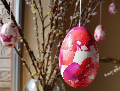 easter egg painted