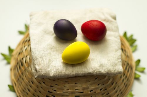 easter eggs multi colored