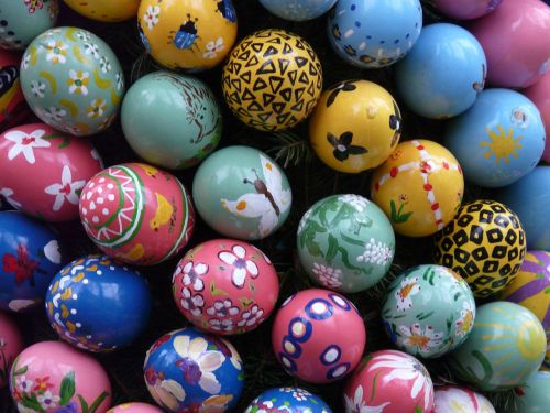 easter easter eggs colorful