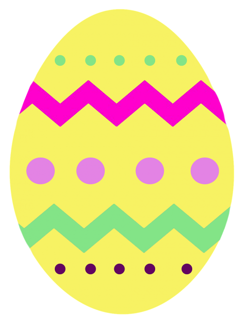 easter egg yellow