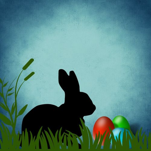 easter hare egg