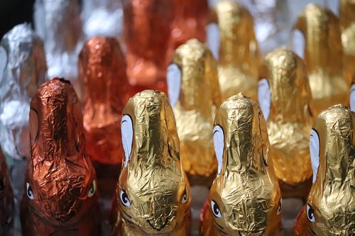 easter bunny  chocolate bunnies  candy