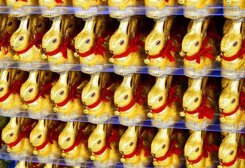 easter bunny  chocolate  easter