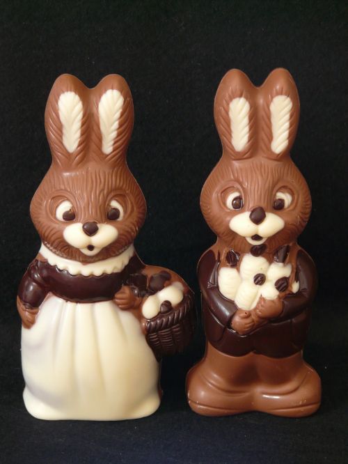 easter bunny easter chocolate