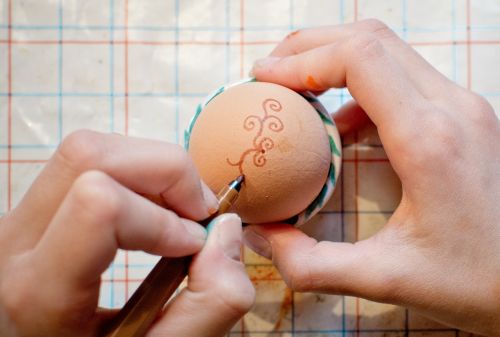 easter egg paint pen