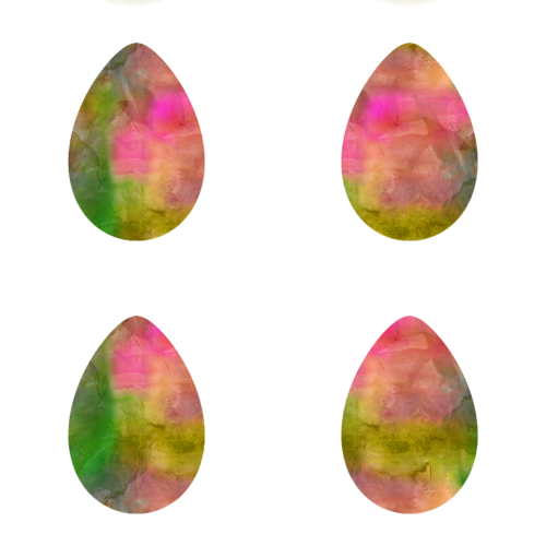 easter egg colorful watercolor