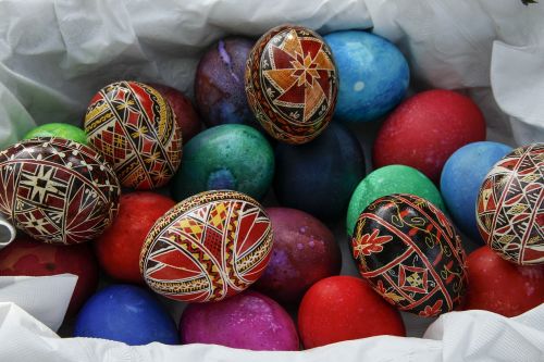 easter egg painted egg decoration