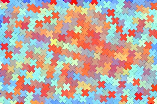 Easy Colors Abstract Pattern