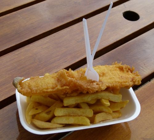 eat fish chips