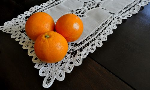 eating fruit orange