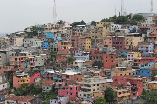 ecuador colorful homes