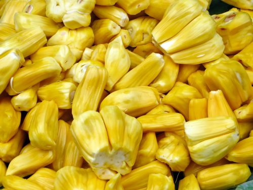 edible fruit jackfruit yellow fruit