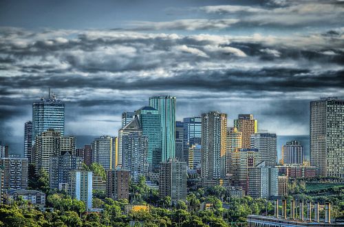 edmonton canada skyline