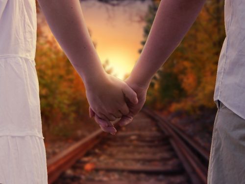 holding hands love relationship