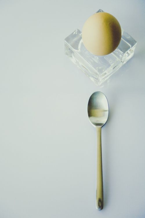 egg spoon breakfast egg