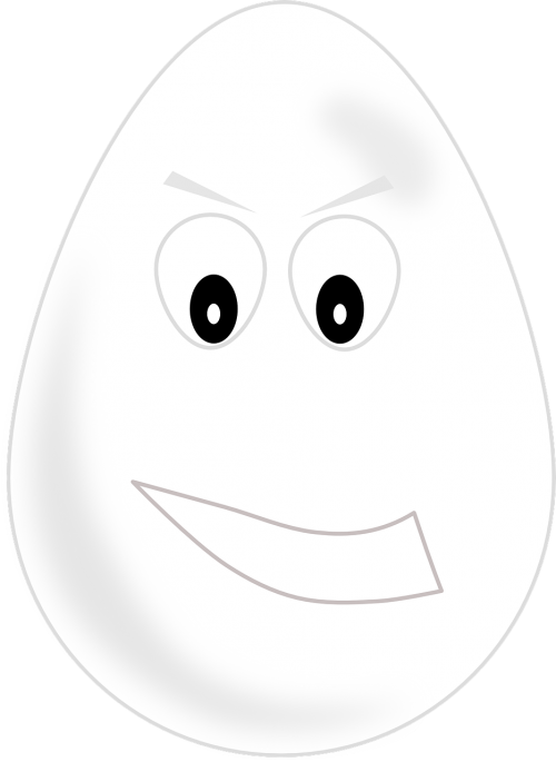 egg face eyes