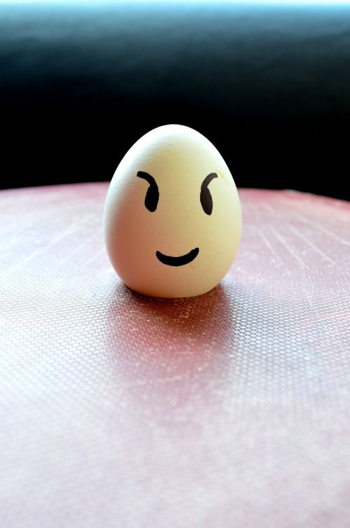 egg evil smiley