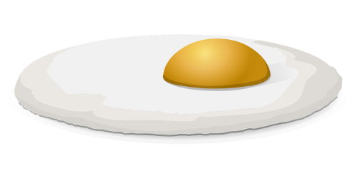 egg sunny side up fried
