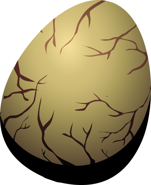 egg veins brown