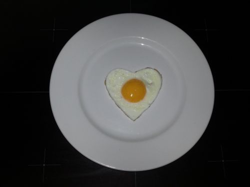 egg fried heart