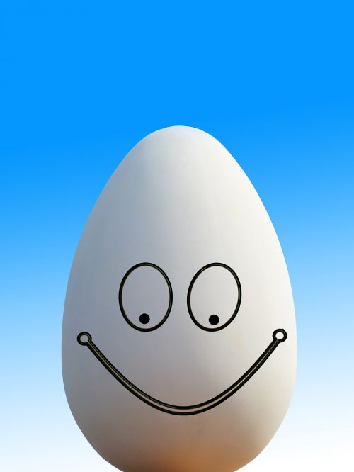 egg easter smile