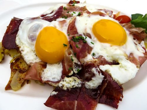 egg bacon breakfast